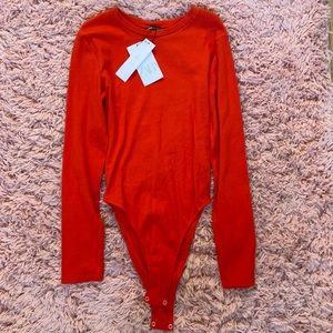 🧡Zara Orange Body Suit 🧡